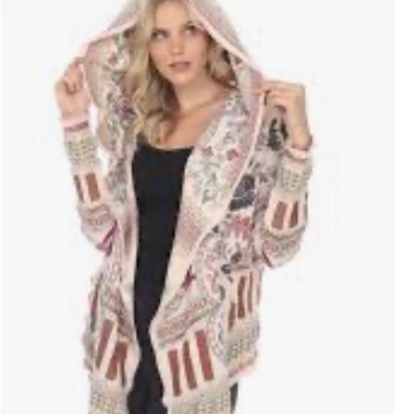 Johnny Was “Cordelia” hodded embroidered cardigan. New with tags. - Picture 5 of 5